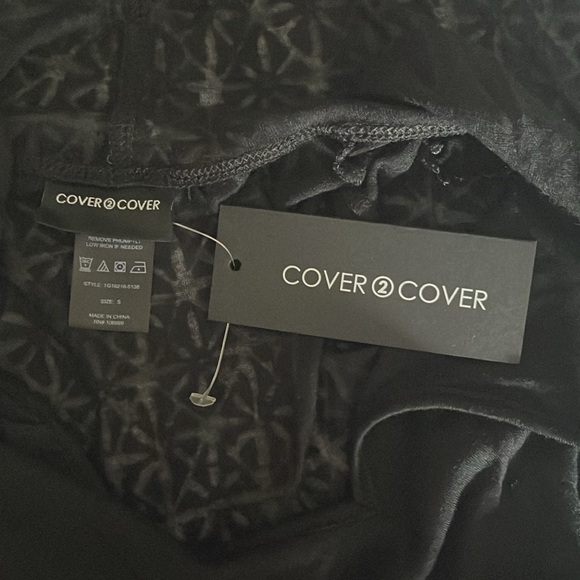 Beach Swim Black Cover Up, NWT - Picture 8 of 8